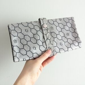 Dior Jacquard Cosmetics Hanging Toiletry Bag